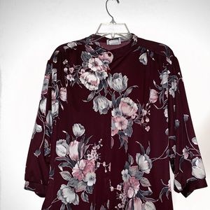 Vintage flower blouse